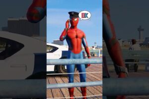 GTA 5 SPIDER-MAN FIGHTS CRIME😭Part13 _spiderman _gta5 _shorts#shorts #short #spiderman #gta5 #part13