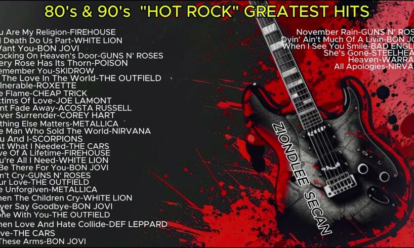 HOT ROCK __80's & 90's Greatest Hits__ Best Compilation