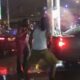 Hood Fight Brawl Breaks out at Gas Station Austin Texas