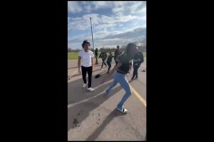 Hood Girl Fight