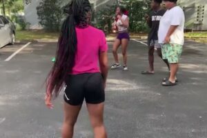 Hood Girl Street Fights