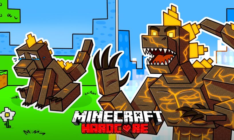 I Survived 1000 DAYS as GODZILLA in HARDCORE Minecraft! - Godzilla Quests Compilation