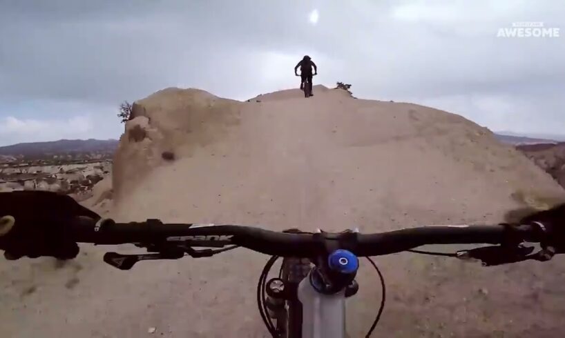 INSANE Downhill Mountain Bike POV Speed Runs   People Are Awesome