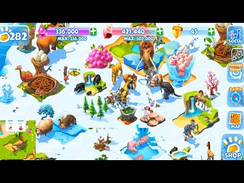 Ice Age Adventure (feeding all the rescued animals)