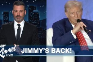 Jimmy Kimmel Recaps All the Crazy Stuff Donald Trump Did Over the Summer