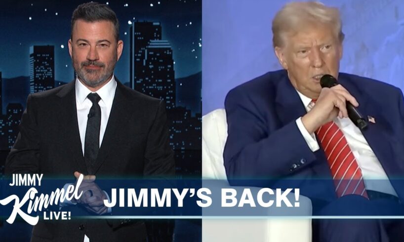 Jimmy Kimmel Recaps All the Crazy Stuff Donald Trump Did Over the Summer