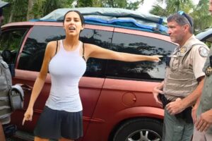 Karen Fights Police When Kicked From Campground & Gets BF Arrested