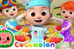 🔴LIVE CoComelon Food Songs, Fruits, Apples, Bananas 🍎🍌 | Cocomelon - Nursery Rhymes