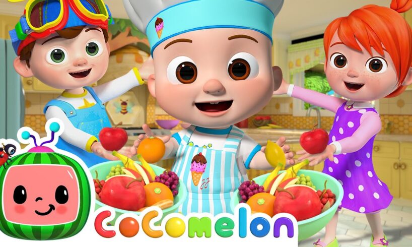 🔴LIVE CoComelon Food Songs, Fruits, Apples, Bananas 🍎🍌 | Cocomelon - Nursery Rhymes