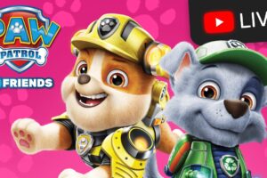 🔴 NEW! PAW Patrol Season 10 Rescue Wheels, Mighty Pups, Jungle Rescue - All Day Cartoon Live Stream