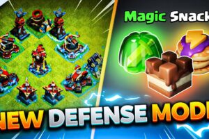 NEW SUPERCHARGED Defenses are AWESOME + MAGIC SNACKS | Sneak Peek 2 Clash of Clans