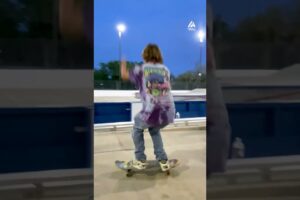 People Are Awesome - Guy Does Incredible Mid-Air Flip on Skateboard