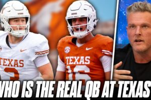 People Are Saying There Is No QB Controversy At Texas... | Pat McAfee Reacts