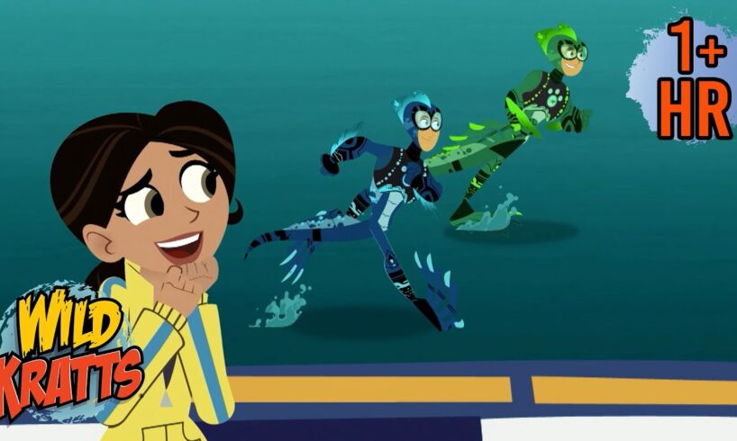 The Amazing Water Running Lizard | Basilisk Lizard Powers | New Compilation | Wild Kratts