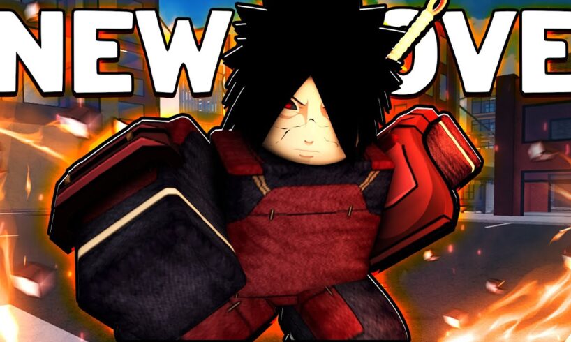 The NEW AWAKENING MOVE for MADARA is AWESOME in Realm Rampage ROBLOX