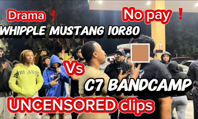 UNCENSORED FIGHT DRAMA‼️ C7 BANDCAMP Vs. WHIPPLE MUSTANG 10R80 #racing #c7 #fight #mexico #racing