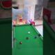 orange cat playing pool #cat #funny #animals #pets #shorts