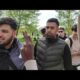 teeth knock out in a fight speakers corner , UK Hyde park 17-04-22