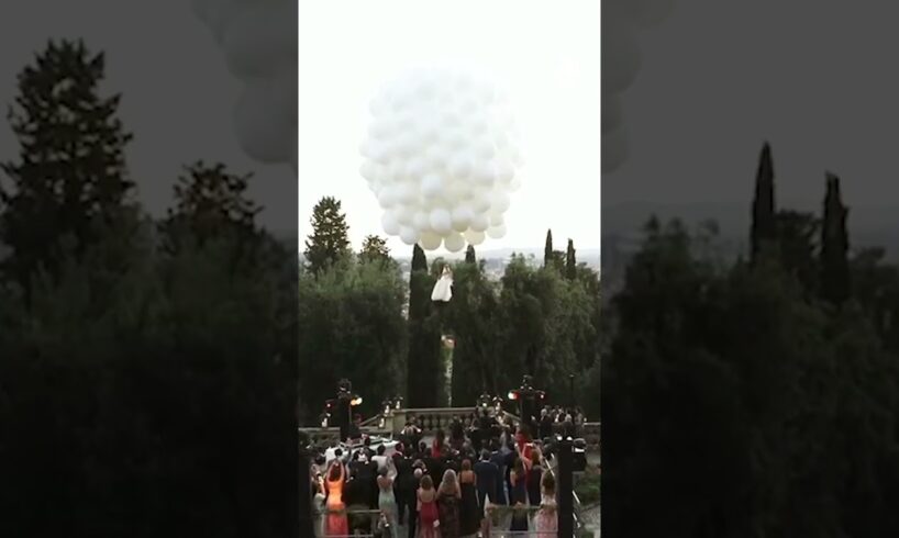 People Are Awesome - Bride Flies Into Wedding Ceremony ｜ People Are Awe..