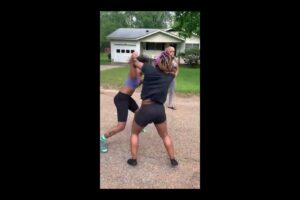 Hood Girl Fight