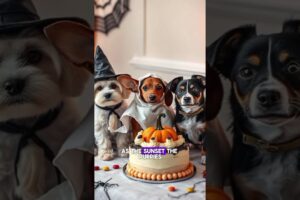 A cute puppies story of helloween #puppies #cute #helloween #viral #shorts