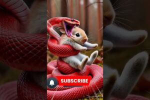 🐰Adorable Rabbit Rescues a Little Hedgehog | Heartwarming Animal Rescue #rabbit #cat #kitten #ai