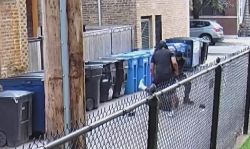 Attack in Chicago alley caught on camera