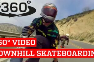 Awesome Downhill Skateboarding VR (360° Video!)