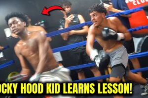 Boxer HUMBLES Cocky Hood Kid Who Thinks He Can Fight