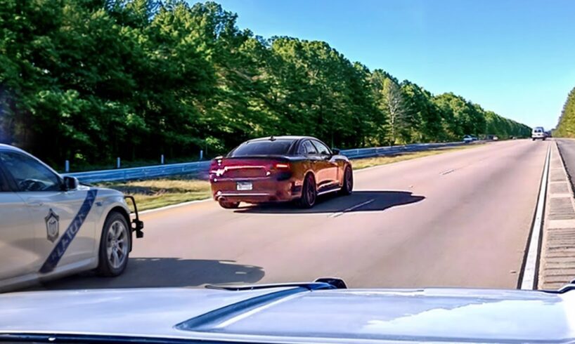 Craziest Dodge Charger Police Pursuits - Caught on Dashcam