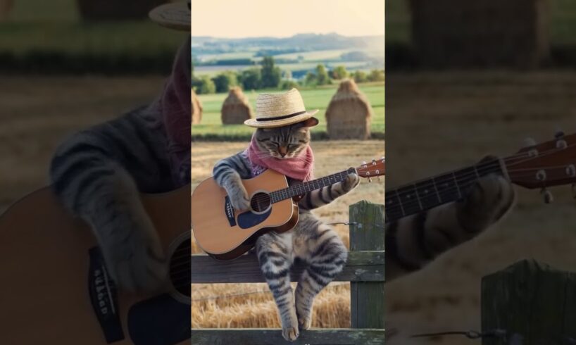 Cute animals playing guitar😍😍Niedliche Tiere, die Gitarre spielen