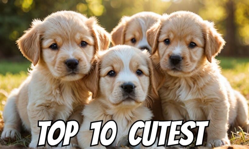 Cuteness Overload: Top 10 Cutest Puppy Breeds