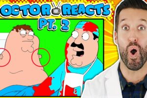 Doctor ER Reacts to Family Guy Medical Scenes | Compilation (PART 2)