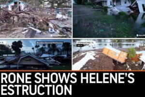 Drone Footage Shows Hurricane Helene's Destruction