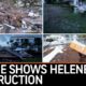 Drone Footage Shows Hurricane Helene's Destruction