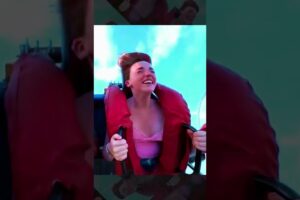 FUNNY GIRL | RIDE FAIL SLINGHOT MOMENT #short  #slingshot #fail #moment #epic #vlog #prankvideo