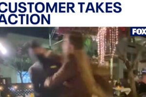 Fight outside Beverly Hills restaurant ends with knockout punch