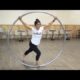 First Time Trying Roue Cyr Wheel | Awesome Academy