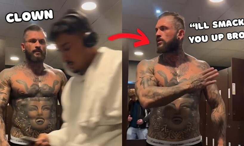 Gym Bully Acts "Tough" & Instantly Regrets it