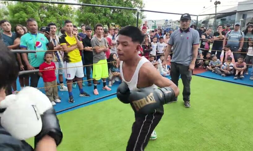 HHF 4:rd1Edgar haircut fights pro for championship prize cray fight Chino Lopez vs chinito deportado