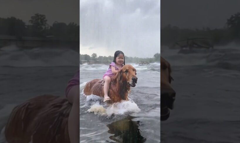 Hero Dog Rescues Child: Emotional Reunion , MIRACLE RESCUE! Dog Saves Little Girl from Danger