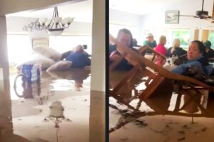 Hero Helps Rescue Neighbors From Hurricane Helene Flood