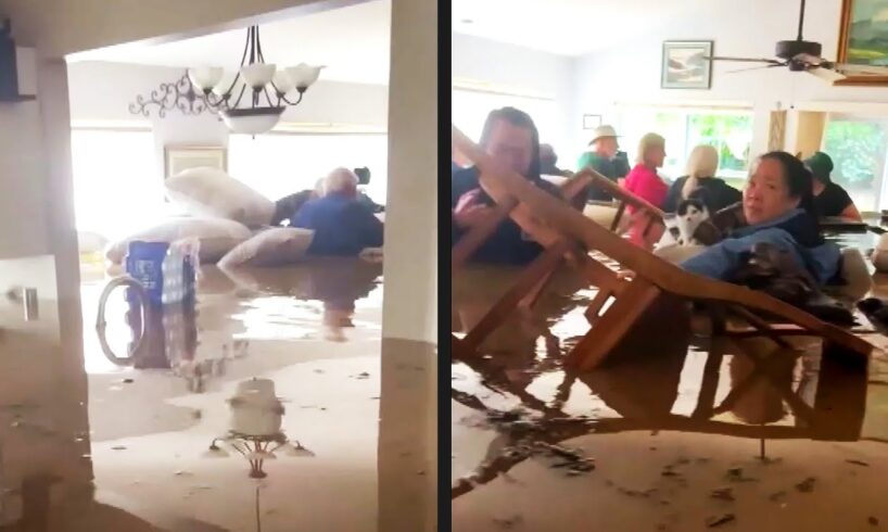 Hero Helps Rescue Neighbors From Hurricane Helene Flood