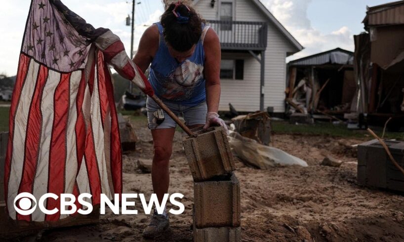 Hurricane Helene damage in North Carolina