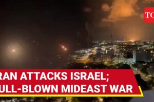 IRAN ATTACKS ISRAEL | 100s Of Ballistic Missiles Strike Tel Aviv, Other Israeli Territories | Watch