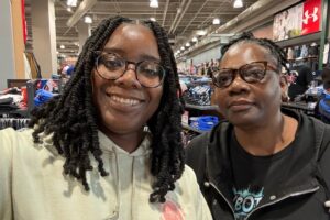 Lots of Caitlin Clark merch in Chicago!!! Shopping WNBA merch at Dicks with Quita and momma