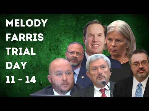 MELODY FARRIS TRIAL: 1 Hour compilation Of Day 11 - 14