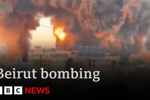 Massive blasts rock Beirut as Israel targets Hezbollah leader Hassan Nasrallah | BBC News