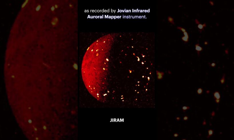 NASA's Juno CAPTURES Stunning Infrared View of Volcanic IO!