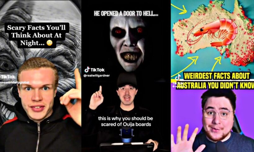 Scary Creepy Facts TikTok compilation From around the  world